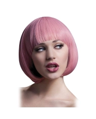 Pink wig Mia 25 cm - Fever