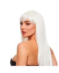 Fantasia parrucca (Bianco e fosforescente) - Amber