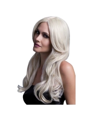 Lange blond Perücke Khloe 66 cm - Fever