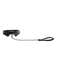 BDSM Collar with leash - Ouch!