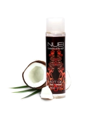 Huile intime stimulante et chauffante Noix de coco 100ml - NUEI Hot Oil