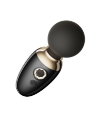 Mini Vibromasseur Chauffant Wand - Ava Obsidian Black