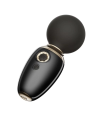Mini Vibromasseur Chauffant Wand - Ava Obsidian Black