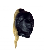 Kapuze mit drei Öffnungen - Blonde Ponytail Mask Ouch!