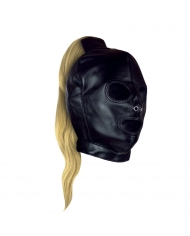 Hood with three openings - Blonde Ponytail Mask Ouch!