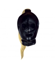 Kapuze mit drei Öffnungen - Blonde Ponytail Mask Ouch!