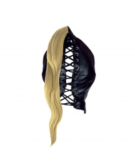 Kapuze mit drei Öffnungen - Blonde Ponytail Mask Ouch!