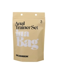 Kit di penetrazione anale 3 pezzi - Doc Johnson Anal Trainer Set in a Bag