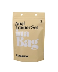 Kit d'entraînement anal 3 pcs - Doc Johnson Anal Trainer Set in a Bag