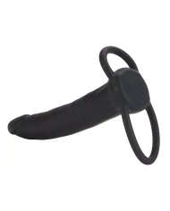 Realistic double penetration dildo 14 cm - CalExotics Double Rider