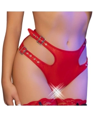 Slip aperto 4656 (rosso) - Chilirose