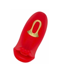 Oscillating tongue clitoral stimulator - Mia Sicilia Double Pleasure