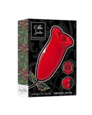 Stimulateur clitoridien langue oscillante - Mia Sicilia Double Pleasure