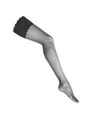 Sexy stockings S015 (Black) - Kotek