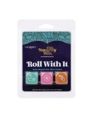 Jeu de dés coquins pour couple - CalExotics Naughty Bits Roll With It