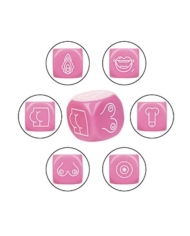 Jeu de dés coquins pour couple - CalExotics Naughty Bits Roll With It