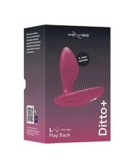 Plug anal connecté - We-Vibe Ditto+ - Rose