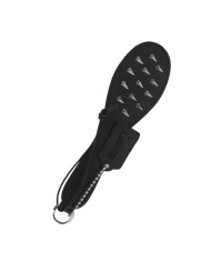 Tapette à pointes BDSM pour fessée Hell's Spiked Paddle - Brutus Leather