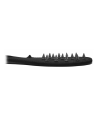 Tapette à pointes BDSM pour fessée Hell's Spiked Paddle - Brutus Leather