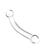 Glasdildo Gebogener G-Punkt - Glas