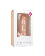 Dildo réaliste avec testicules et ventouse (Beige) 13 cm - EasyToys