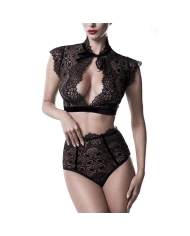 Ensemble sexy 2 pièces 20220 (Noir) - Grey Velvet