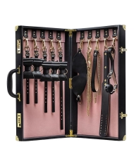 Mallette kit BDSM (10 accessoires) - Blush Temptasia Safe Word