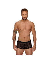 Sexy Short Unterhose H072 (Schwarz) - Noir Handmade