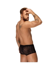 Sexy Short Unterhose H072 (Schwarz) - Noir Handmade