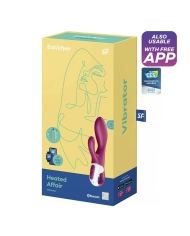 Heated and connected Rabbit vibrator - Satisfyer Heated Affair