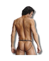 Jockstrap Suspensorium Leopard - Blue Line
