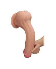 Dildo realistico a doppia densità 28 cm - LoveToy Sliding Skin Dong