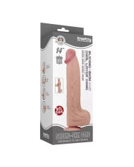 Dildo réaliste double densité 28 cm - LoveToy Sliding Skin Dong
