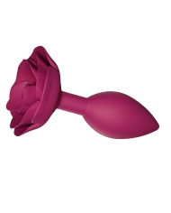 Plug anal en silicone Open Roses (Rose) - Love to Love