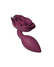 Plug anal en silicone Open Roses (Rose) - Love to Love