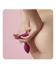 Plug anal en silicone Open Roses (Rose) - Love to Love
