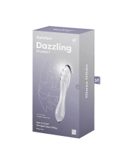Dildo en verre Dazzling Crystal 1 - Satisfyer