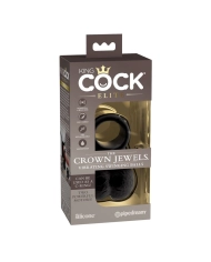 Cockring avec testicules vibrants - Pipedream The Crown Jewels
