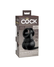 Cockring avec testicules vibrants - Pipedream The Crown Jewels