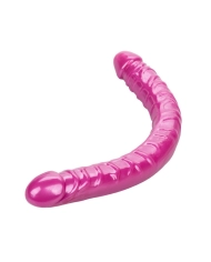 Double Dildo Size Queen 43.2 cm (Pink) - Calexotics