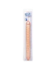 Double Dildo Size Queen 43.2 cm (Beige) -  Calexotics