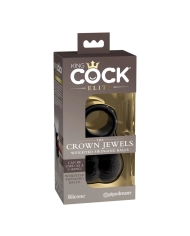 Cockring avec testicules pondérant - Pipedream The Crown Jewels Weighted