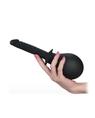 Bondage Fetish Deluxe Enema Pear (Black) - Lovetoy