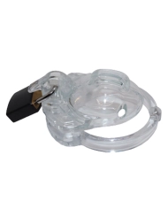 Cage de chasteté Clitty (Transparent) - The Vice