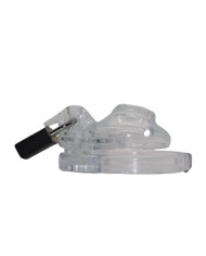 Cage de chasteté Clitty (Transparent) - The Vice