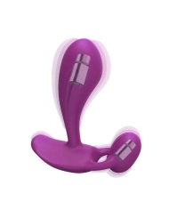 Vibrator für dreifache Stimulation (G/P-Punkt und Klitoris) Witty - Love to Love