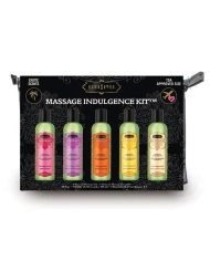 Massage therapy kit (5 massage oils) - Kamasutra Indulgence