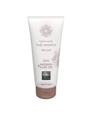 Lubricant and massage gel 2 in 1 200 ml - Shiatsu Silky Touch