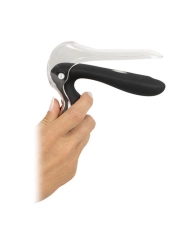 Spéculum vaginal vibrant avec lumière LED - Bad Kitty