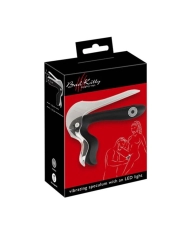 Spéculum vaginal vibrant avec lumière LED - Bad Kitty